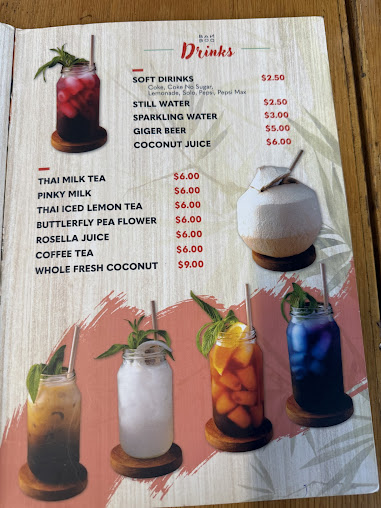 Menu Bamboo Thai Restaurant - 6