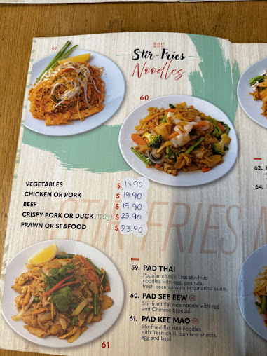 Menu Bamboo Thai Restaurant - 8