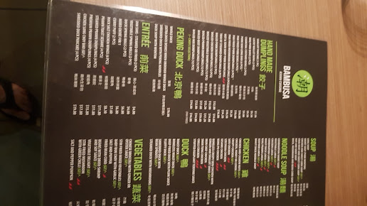 Menu Bambusa Asian Cuisine - 2