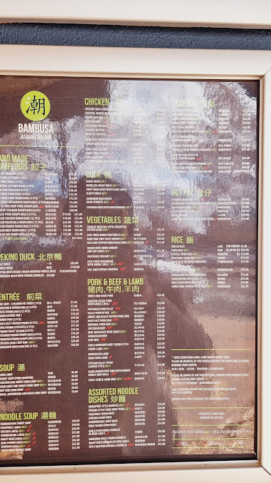 Menu Bambusa Asian Cuisine - 5