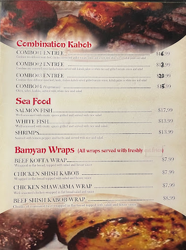 Menu Bamiyan Kabobsdesi Bazaar - 7