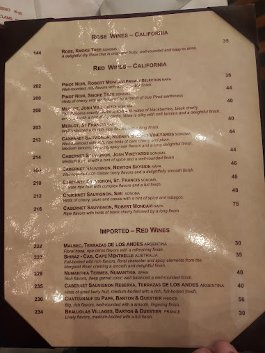 Menu Bamonte's - 5