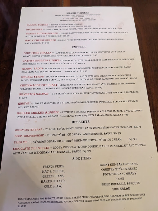 Menu Banded Rooster Bar Grill - 2