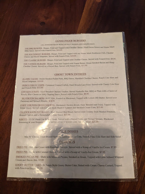 Menu Banded Rooster Bar Grill - 8