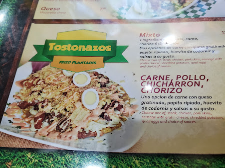 Menu Bandeja Paisa Restaurant. Latin & Fast Food - 1