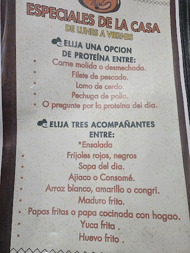 Menu Bandeja Paisa Restaurant. Latin & Fast Food - 8