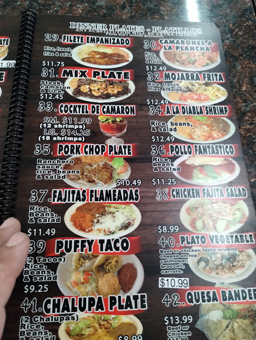 Menu Bandera Jalisco - 5