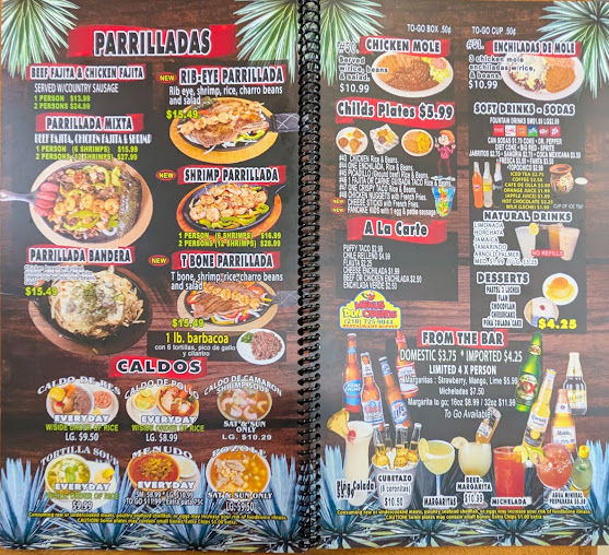 Menu Bandera Jalisco - 6