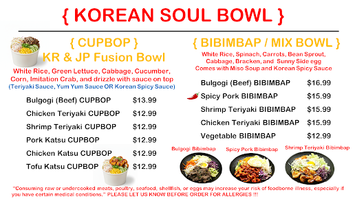 Menu Bang Bang Japanese And Korean Cuisine - 1
