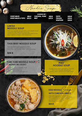 Menu Bangkok Bay Thai - 1
