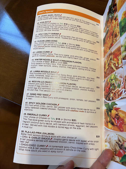 Menu Bangkok On Franklin - 5