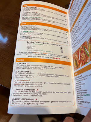 Menu Bangkok On Franklin - 9