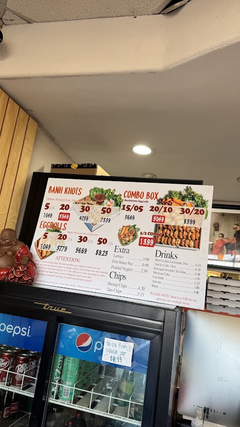 Menu Banh Khot Lady - 2