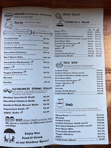 Menu Banhmigos - 1