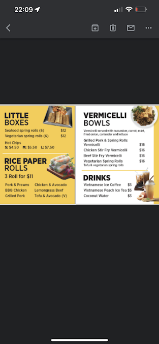 Menu Banh'milicious - 5