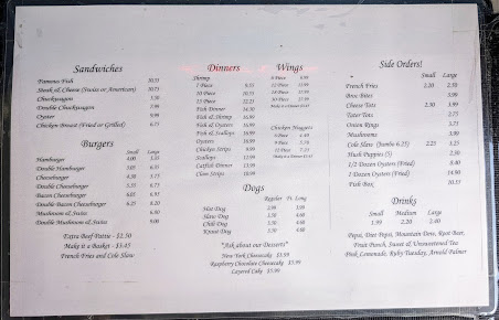 Menu Bantam Chef - 2