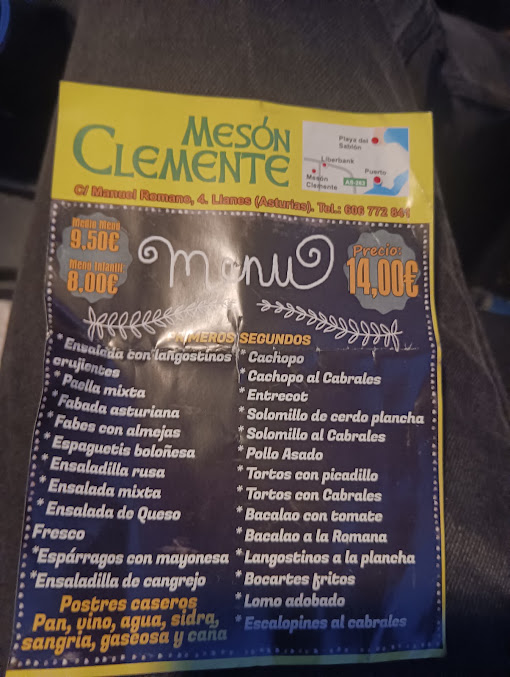 Menu Bar Clemente - 2
