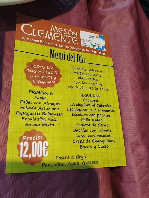 Menu Bar Clemente - 4