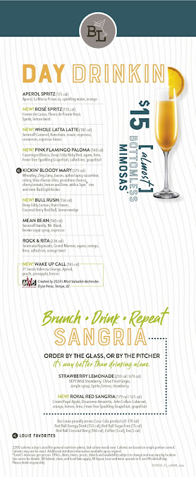 Menu Bar Louie Tempe Marketplace - 0