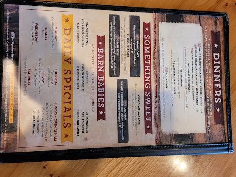 Menu Bar N Grill Topeka - 1