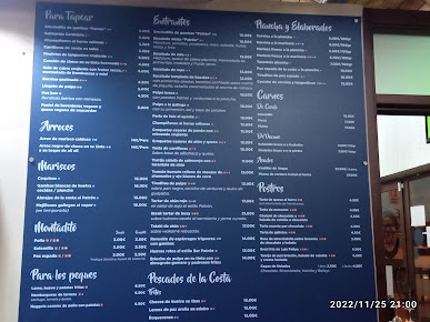 Menu Bar Patrón - 2