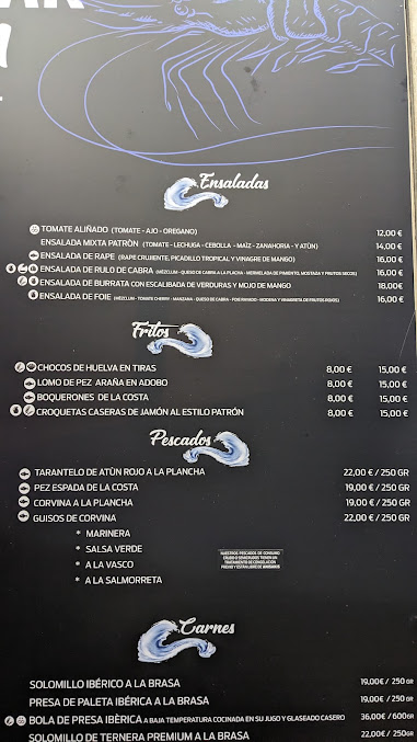 Menu Bar Patrón - 9