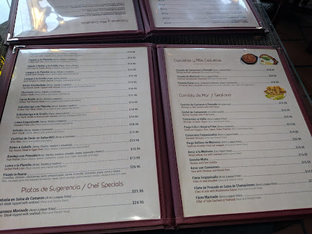 Menu Bar Restaurant La Ruana Paisa - 8