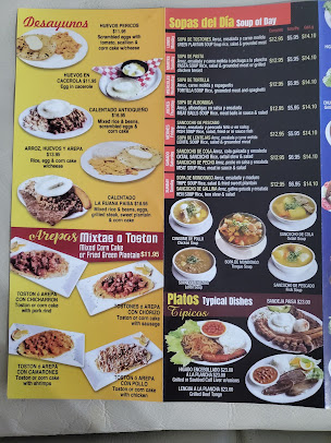 Menu Bar Restaurant La Ruana Paisa - 13