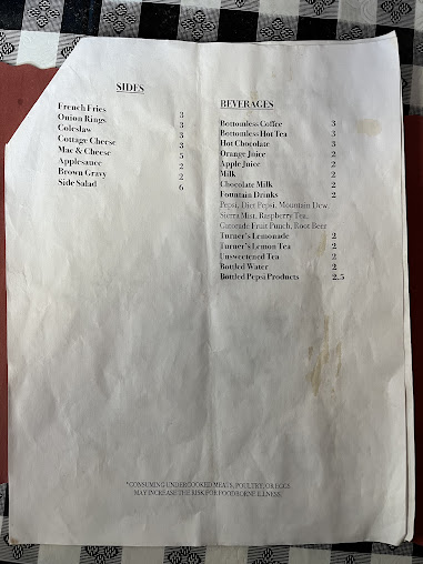 Menu Barbs Corner Kitchen - 6