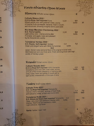 Menu Barcelona Tapas Bar Restaurant - 0