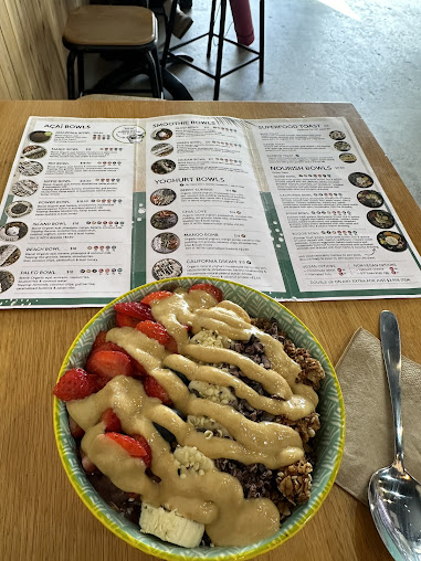 Menu Bare Naked Bowls - 1