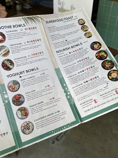 Menu Bare Naked Bowls - 2