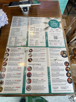 Menu Bare Naked Bowls - 3