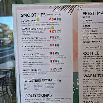 Menu Bare Naked Bowls - 4
