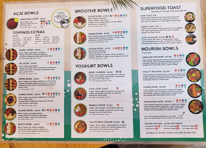 Menu Bare Naked Bowls - 6