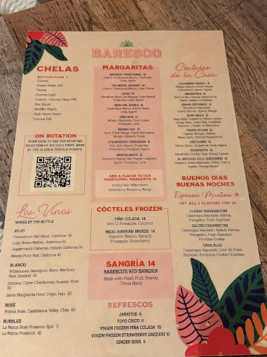 Menu Baresco - 3