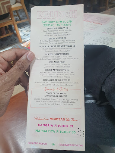 Menu Baresco - 7