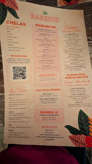 Menu Baresco - 9