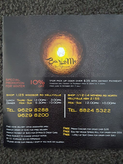 Menu Barlame Thai - 0