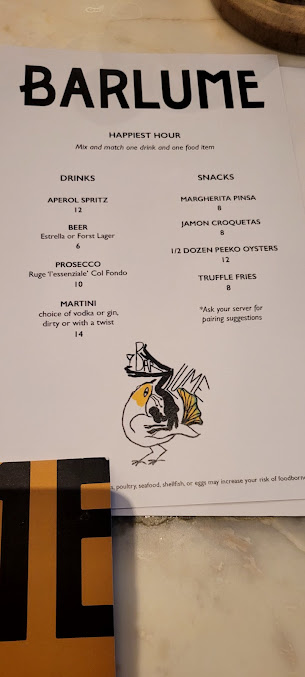 Menu Barlume - 7