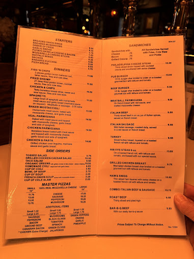Menu Barnaby's Of Northbrook - 3