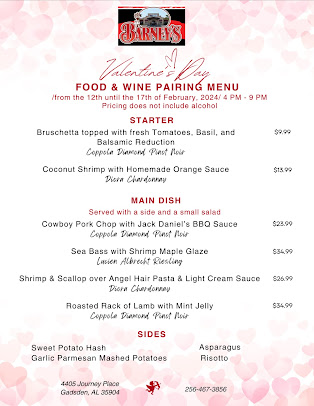 Menu Barneys Roadhouse - 1