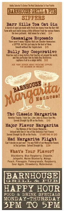 Menu Barnhouse Grill Pub Wiscasset - 3
