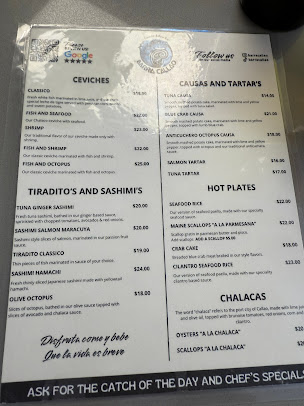 Menu Barra Callao - 2