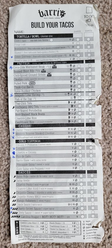 Menu Barrio Grandview - 6