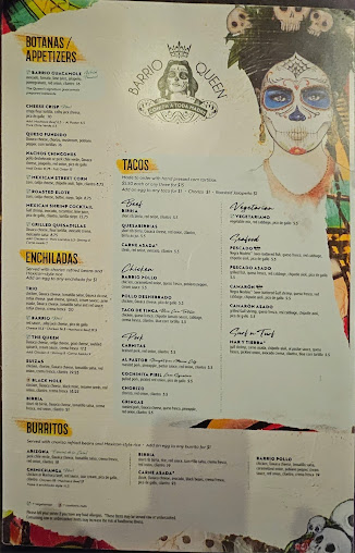 Menu Barrio Queen Phoenix - 0