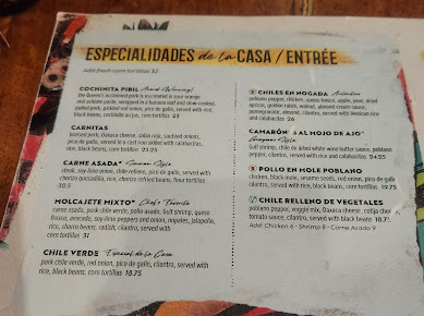 Menu Barrio Queen Phoenix - 5