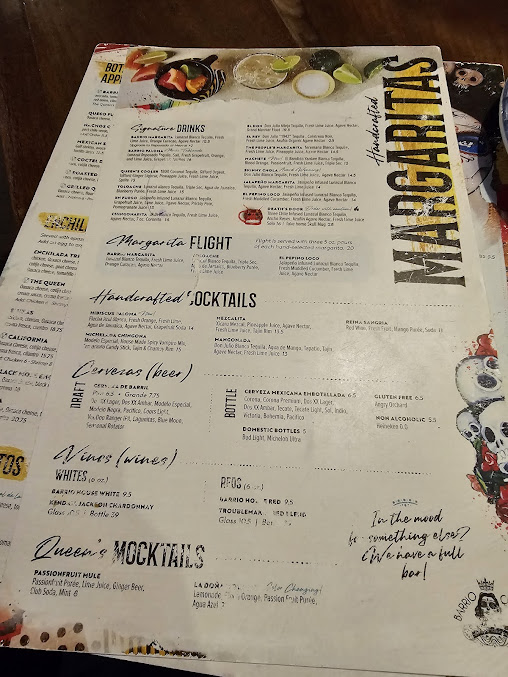 Menu Barrio Queen Phoenix - 8