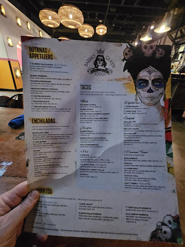 Menu Barrio Queen Phoenix - 9