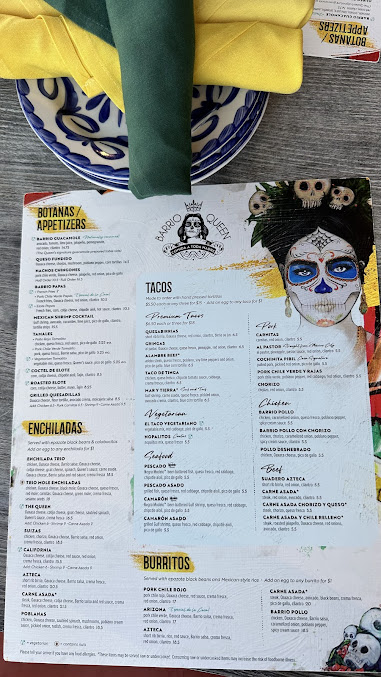 Menu Barrio Queen Tempe - 0